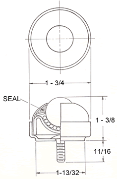 ball transfer stud type