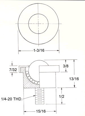 ball transfer stud type