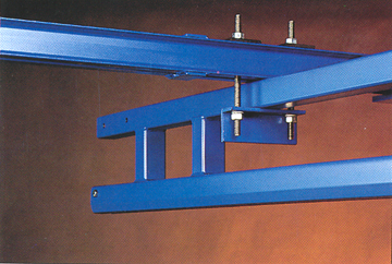 standard hanger trussed steel track