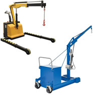 Electric Powered Floor Cranes