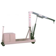 model b-2000cw hydraulic floor crane