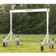 portable aluminum gantry cranes