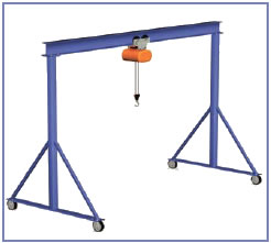 fixed height steel gantry cranes