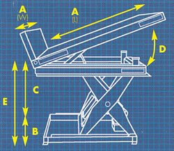 e-z reach lift and tilt tables