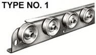 type 1 conveyor rail wheels