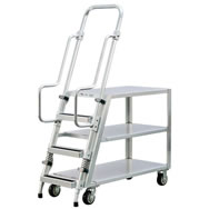 aluminum ladder carts