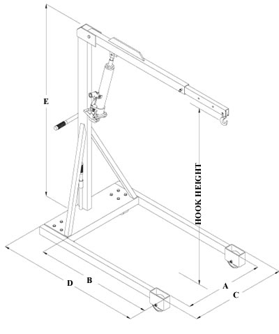 hydraulic crane