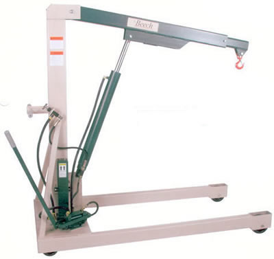 b-3000 hydraulic floor crane