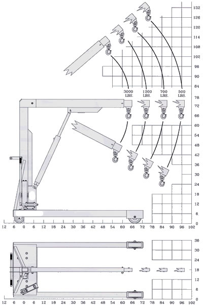 floor cranes