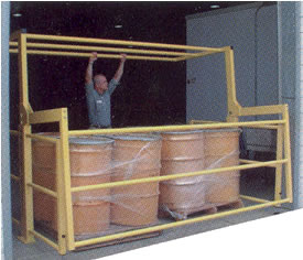 double pallet mezzanine safety gate