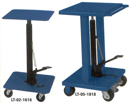 foot pump hydraulic lift tables