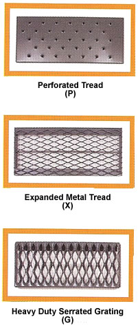 stair treads for rollling ladder