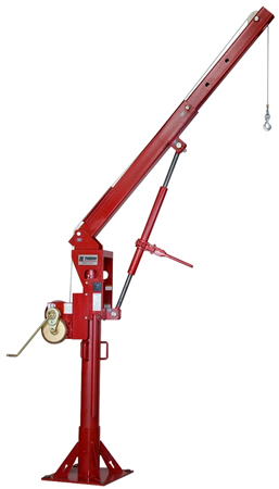 transportable davit crane