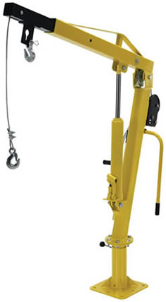 Winch Operated Truck Jib Crane Model No. WTJ-2