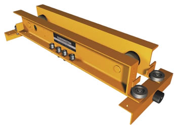 ug single girder underhung geared end trucks